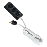  СЪЕДИНИТЕЛ ТРОЕН С 2 М /ЧЕРЕН, БЯЛ/